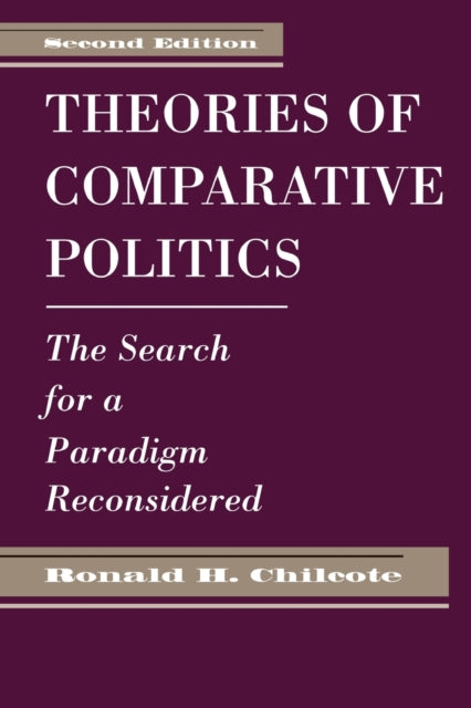 Book cover of: Theories Of Comparative Politics