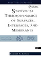 Book cover of: Statistical Thermodynamics Of Surfaces, Interfaces, And Membranes. By: Samuel Safran