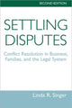 Book cover of: Settling Disputes