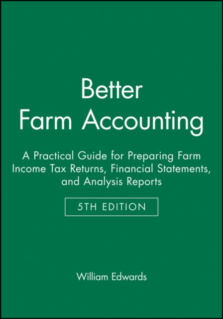 Book cover of: Better Farm Accounting. By: William Edwards