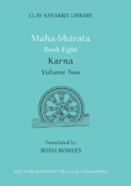 Book cover of: Mahabharata Book Eight (Volume 1). By: Adam Bowles