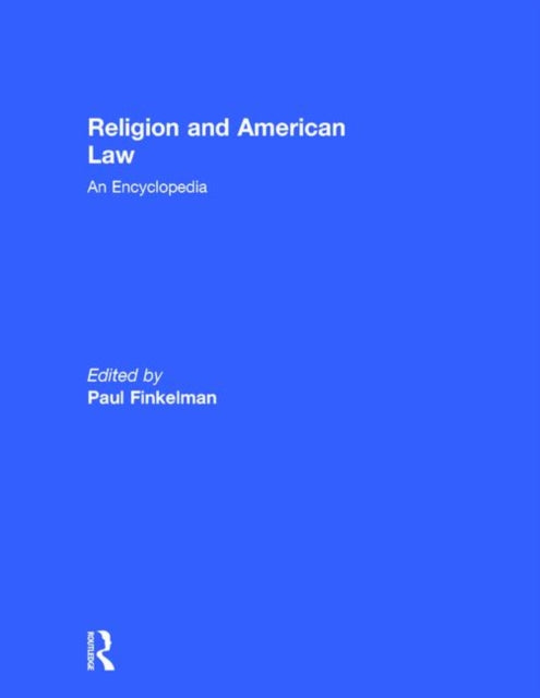 Book cover of: Religion and American Law. By: Paul Finkelman