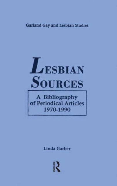 Book cover of: Lesbian Sources. By: Linda Garber