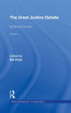 Book cover of: Great Justice Debate. By: Bill Puka