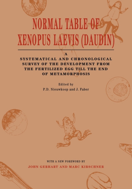 Book cover of: Normal Table of Xenopus Laevis (Daudin). By: Daudin