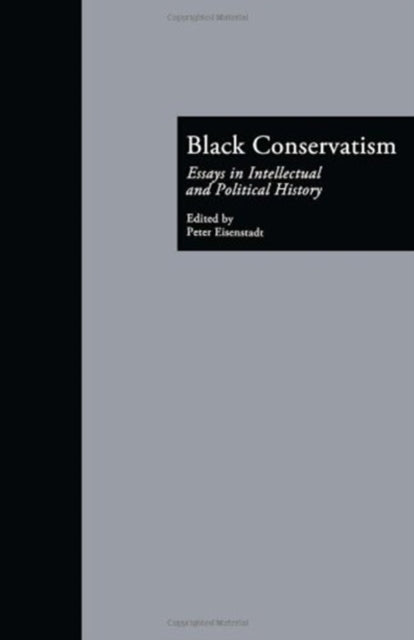 Book cover of: Black Conservatism