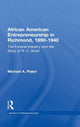 Book cover of: African American Entrepreneurship in Richmond, 1890-1940