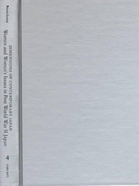 Book cover of: Women and Women's Issues in Post World War II Japan