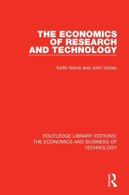 Book cover of: Economics of Research and Technology. By: Keith Norris