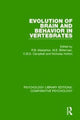 Book cover of: Evolution of Brain and Behavior in Vertebrates. By: R. B. Masterton