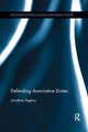 Book cover of: Defending Associative Duties. By: Jonathan Seglow