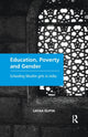 Book cover of: Education, Poverty and Gender. By: Latika Gupta