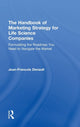 Book cover of: Handbook of Marketing Strategy for Life Science Companies. By: Jean-Francois Denault