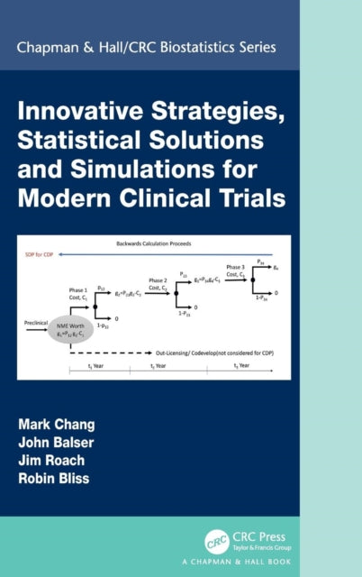 Book cover of: Innovative Strategies, Statistical Solutions and Simulations for Modern Clinical Trials. By: Mark Chang
