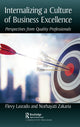 Book cover of: Internalizing a Culture of Business Excellence. By: Flevy Lasrado
