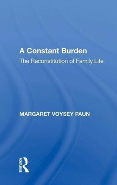 Book cover of: Constant Burden. By: Margaret Voysey Paun