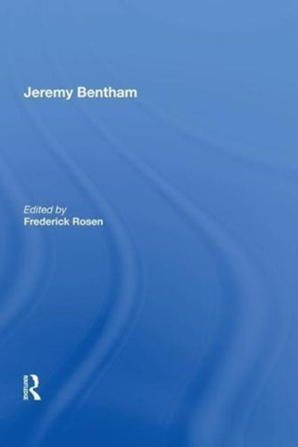 Book cover of: Jeremy Bentham. By: Frederick Rosen