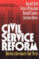 Book cover of: Civil Service Reform. By: Patricia W. Ingraham