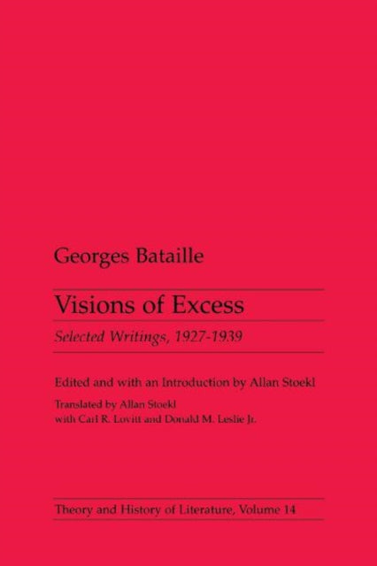 Book cover of: Visions of Excess