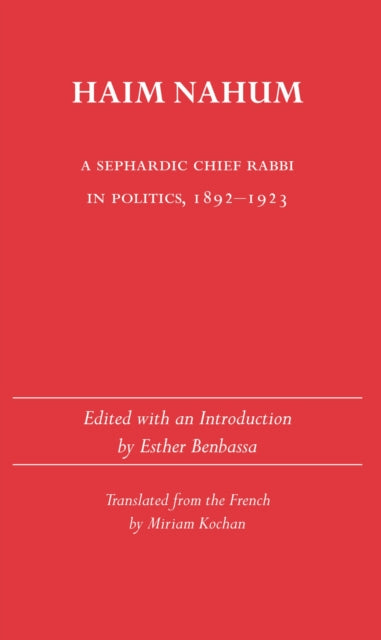 Book cover of: Haim Nahum