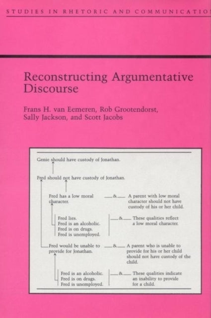 Book cover of: Reconstructing Argumentative Discourse. By: Frans Van Eemeren