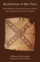 Book cover of: Recollections of War Times. By: W. A. McClendon
