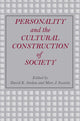 Book cover of: Personality and the Cultural Construction of Society. By: Jordan, David K.