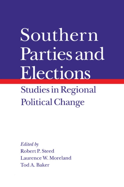 Book cover of: Southern Parties and Elections