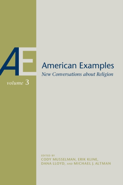 Book cover of: American Examples. By: Michael J. Altman
