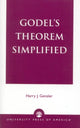 Book cover of: Godel's Theorem Simplified