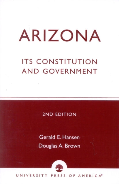 Book cover of: Arizona