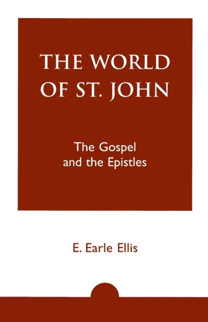 Book cover of: World of St. John