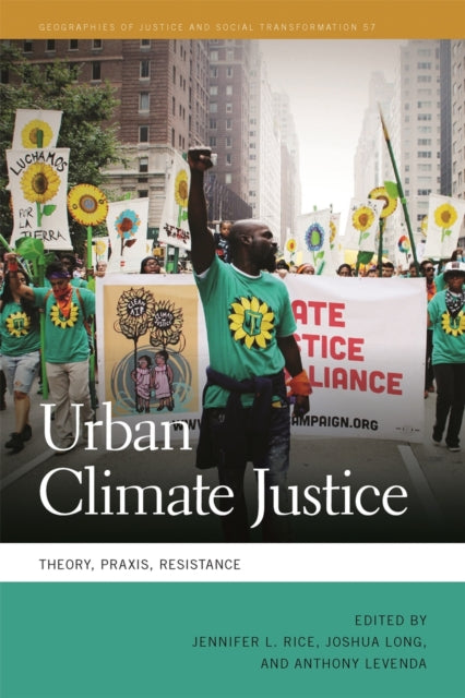 Book cover of: Urban Climate Justice. By: Jennifer L. Rice