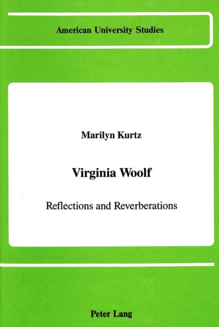 Book cover of: Virginia Woolf. By: Marilyn Kurtz