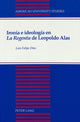 Book cover of: Ironia e Ideologia en la Regenta de Leopoldo Alas. By: Luis F. Diaz