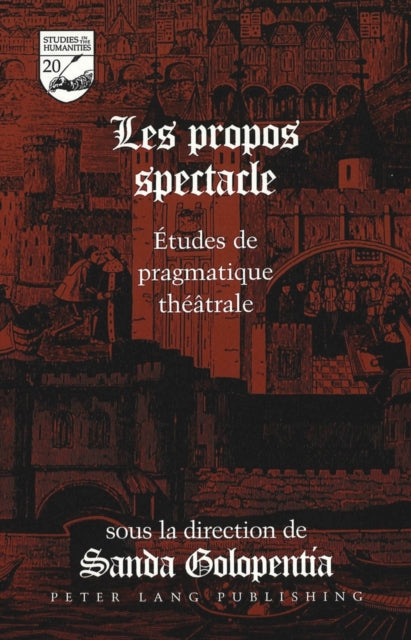 Book cover of: Propos Spectacle. By: Sanda Golopentia