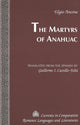 Book cover of: Martyrs of Anahuac. By: Eligio Ancona