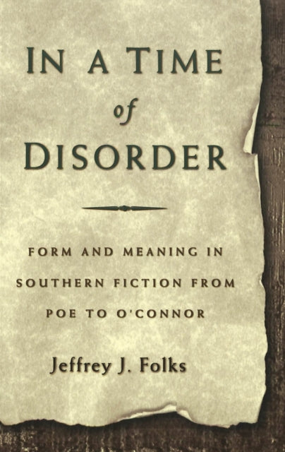 Book cover of: In a Time of Disorder