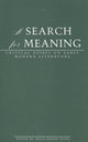 Book cover of: Search for Meaning. By: Paula Harms Payne