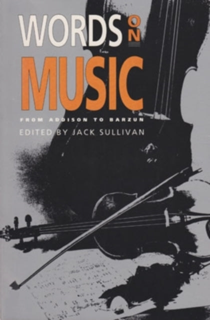 Book cover of: Words on Music