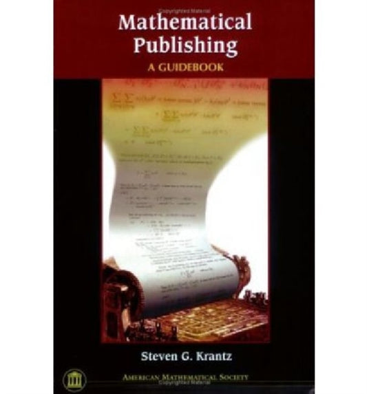 Book cover of: Mathematical Publishing