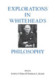 Book cover of: Explorations in Whitehead's Philosophy