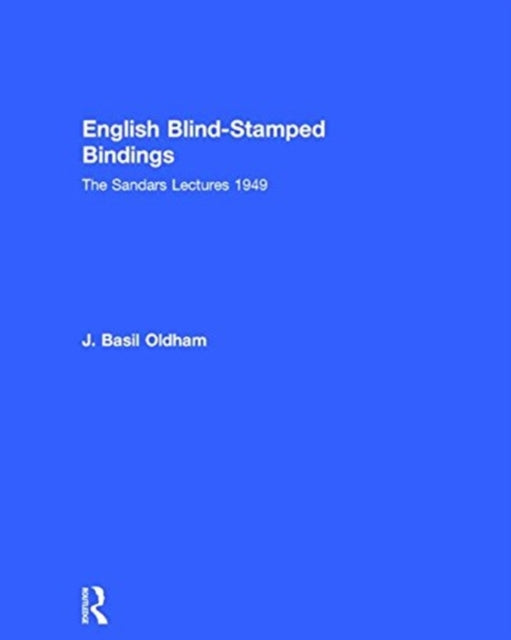 Book cover of: English Blind Stamped