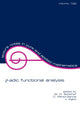 Book cover of: p-adic Functional Analysis