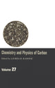 Book cover of: Chemistry & Physics of Carbon. By: Ljubisa R. Radovic