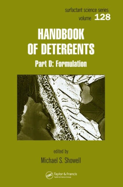 Book cover of: Handbook of Detergents, Part D. By: Michael Showell