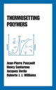 Book cover of: Thermosetting Polymers. By: Jean-Pierre Pascault