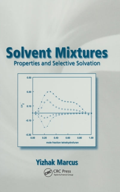 Book cover of: Solvent Mixtures. By: Yitzhak Marcus