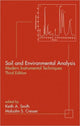 Book cover of: Soil and Environmental Analysis