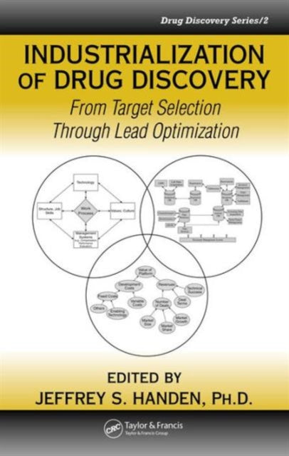 Book cover of: Industrialization of Drug Discovery. By: Ph.D., Jeffrey S. Handen